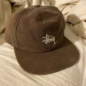 Stussy brown baseball hat
